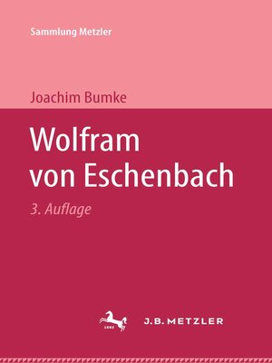 cover image of Wolfram von Eschenbach